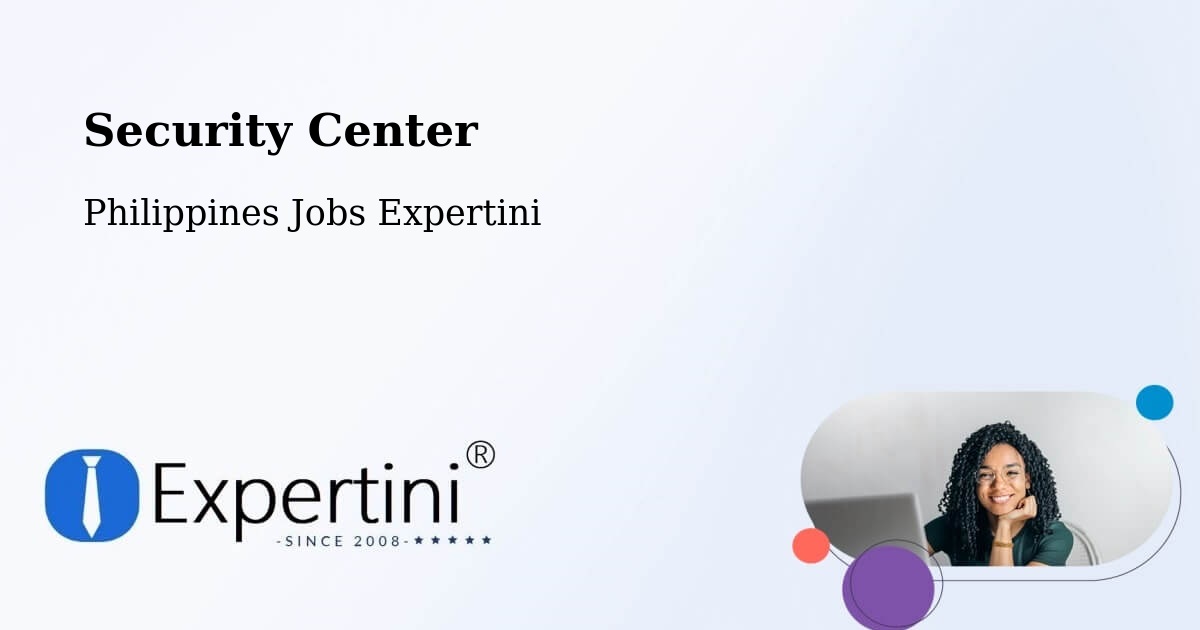 Security Center - Philippines Jobs Expertini
